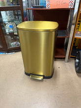 Kitchen Step Trash Can With Lid, 13 Gallon / 50 Liter Stainless Steel Garbage Bin With Removable Inner Bucket, Anti-fingerprint, Waterproof, And Silent Close, Trash Bin For Kitchen, Bedroom, Living Room And Office - WE DO NOT SHIP!!