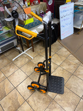 Stair Climbing Cart, 440 lbs. Stair-Climbing Capacity, Heavy-Duty Folding Trolley Cart, Telescoping Handle, Hand Truck- new and assembled