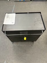 Black 34.3 in. Rolling Metal Tool Cabinet Heavy Duty Garage Storage Lockable Doors 3 Drawers Mobile Workbench Organizer - WE DO NOT SHIP!!