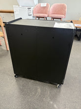 Black 34.3 in. Rolling Metal Tool Cabinet Heavy Duty Garage Storage Lockable Doors 3 Drawers Mobile Workbench Organizer - WE DO NOT SHIP!!