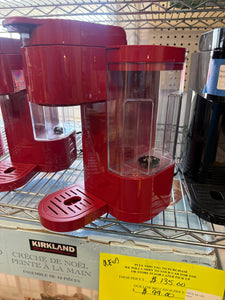 Keurig K-Express Essentials Red Single-Serve K-Cup Pod Coffee Maker!! LIGHTLY USED(TESTED WORKS GREAT)!!