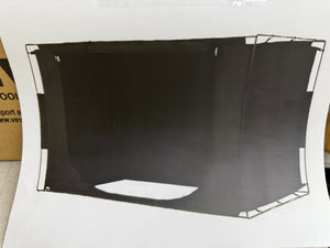 Bed Tent, Pongee Fabric, 3 Doors Breathable Dream Tent with 0.37 in. Fiber Poles on Bed Privacy, Blackout Bed Canopy! (NEW IN BOX)