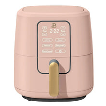 Beautiful 6 Qt Air Fryer with TurboCrisp Technology and Touch-Activated Display, Rose! (NEW)