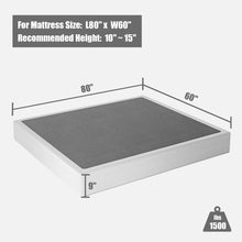 9” HEAVY-DUTY STEEL QUEEN BOX SPRING!! (BRAND NEW IN BOX)