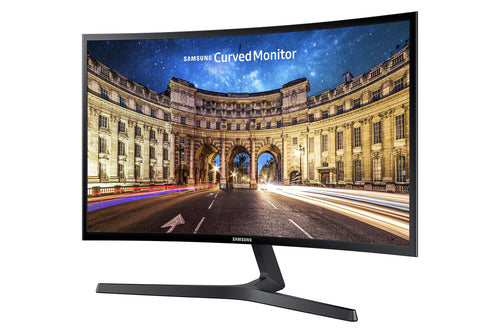 SAMSUNG 23.5” CF396 Curved Computer Monitor, AMD FreeSync for Advanced Gaming, 4ms Response Time, Wide Viewing Angle, Ultra Slim Design, LC24F396FHNXZA, Black**New in box**