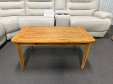 WESTIN ACACIA WOOD OUTDOOR COFFEE TABLE!! (BRAND NEW & ASSEMBLED)