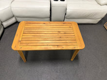 WESTIN ACACIA WOOD OUTDOOR COFFEE TABLE!! (BRAND NEW & ASSEMBLED)