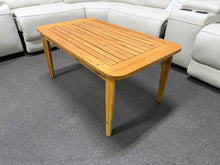 WESTIN ACACIA WOOD OUTDOOR COFFEE TABLE!! (BRAND NEW & ASSEMBLED)