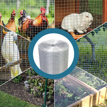 Vesta Vesta 48" x 100' Galvanized Hardware Cloth - 1/4" Mesh 23 Gauge Welded Wire Fence Roll for Chicken Coop & Garden Protection! (NEW)