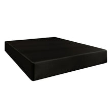 CraftPorch Upholstered Linen Metal Box Spring Black, 7.5”High - Queen! (NEW IN BOX)