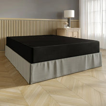CraftPorch Upholstered Linen Metal Box Spring Black, 7.5”High - Queen! (NEW IN BOX)