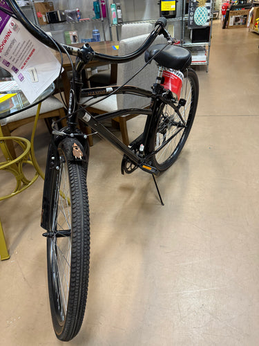 Schwinn Hammersley Cruiser Bicycle, 29-in. Wheels, 7 Speeds, Black! (NEW - SCRATCHED)