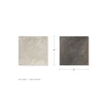 Autumn Essentials Checkerboard 8X8 Porcelain Tile - 6 BOXES - 3Graphite - 3 GREY - BRAND NEW)