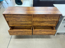 George Oliver Vintage Style 6 Drawer Double Dresser - WE DO NOT SHIP!!