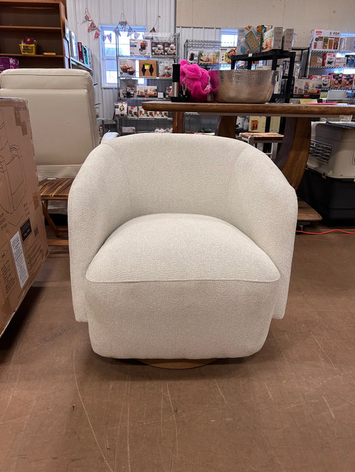 Henredon Murphy Swivel Boucle Chair! (NEW)