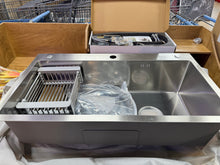 32" Drop In Single Bowl Kitchen Sink IGN-K001S-32! (NEW)