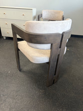 Kriaris Destin Light Gray Polished Microfiber & Walnut Finish Side Chair(SET OF 2)