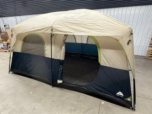 Ozark Trail 14' x 10' Family Cabin Tent, Sleeps 10, 13.5 lbs!! VERY LIGHTLY USED, VERY CLEAN(WE SET UP AND INSPECTED)!!