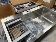 32" Drop In Single Bowl Kitchen Sink IGN-K001S-32! (NEW)