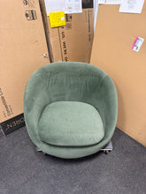 Better Homes & Gardens Mira Swivel Chair, Olive Velvet! (NEW OUT OF BOX)