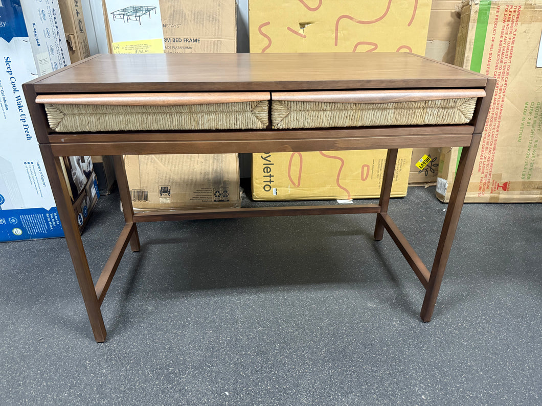 Threshold Withania Desk with Drawers, Wood Composite, Home Office Furniture, Study Writing Table!! NEW AND ASSEMBLED!!