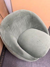 Better Homes & Gardens Mira Swivel Chair, Olive Velvet! (NEW OUT OF BOX)