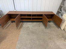 Modern 4-Door TV Stand Storage Credenza, 94.5” Wide! (NEW & ASSEMBLED) - (WE DO NOT SHIP)