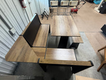 Deral 5 – Person Modern Solid Wood Corner Breakfast Nook Dining Set with Hidden Storage - WE DO NOT SHIP!!