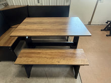 Deral 5 – Person Modern Solid Wood Corner Breakfast Nook Dining Set with Hidden Storage - WE DO NOT SHIP!!