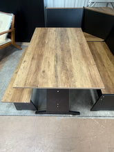 Deral 5 – Person Modern Solid Wood Corner Breakfast Nook Dining Set with Hidden Storage - WE DO NOT SHIP!!
