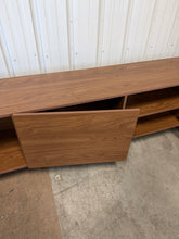 Modern 4-Door TV Stand Storage Credenza, 94.5” Wide! (NEW & ASSEMBLED) - (WE DO NOT SHIP)