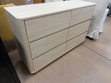 SALVAGE SPECIAL!! MODERN 5-DRAWER DRESSER WITH STORAGE COMPARTMENT! (NEW & ASSEMBLED – SHIPPING DAMAGE)