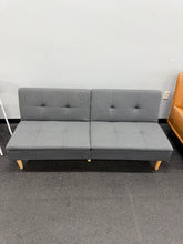 Dorm Tufted Futon Sofa Dark Gray - Room Essentials! (NEW& ASSEMBLED)