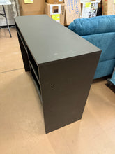 Room Essentials Student Writing Desk with Storage, Black!! NEW AND ASSEMBLED!!