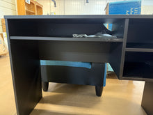 Room Essentials Student Writing Desk with Storage, Black!! NEW AND ASSEMBLED!!