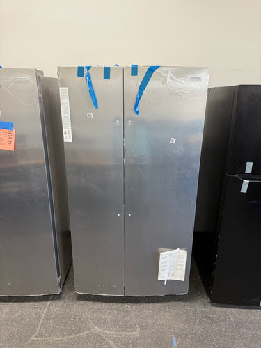 Frigidaire Gallery 36 in. 26 cu. ft. Standard Depth Side-by-Side Refrigerator in Stainless Steel with Internal Water Dispenser! (BRAND NEW - MINOR DENT)
