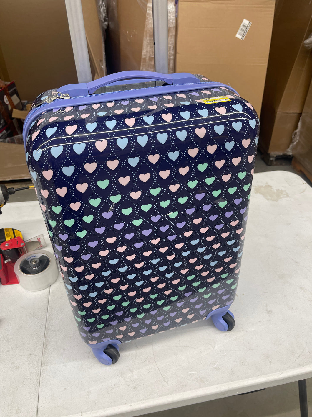 Kids Heart Hardside Spinner Luggage from Crckt