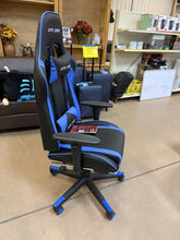 GTRACING RGB Ergonomic Gaming Chair with Massage, LED Lights, Footrest, Lumbar Support, Black!! NEW AND ASSEMBLED!!
