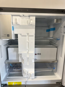 Frigidaire Gallery 36 in. 22 cu. ft. Counter-Depth 4-Door Refrigerator in Smudge-Proof Stainless Steel, ENERGY STAR! (BRAND NEW - SCRATCH/DENT)