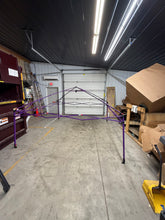 12 by 12 LOGO canopy- has kink in one strut- please see pics- does set up ok