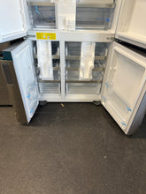 Frigidaire Gallery 36 in. 22 cu. ft. Counter-Depth 4-Door Refrigerator in Smudge-Proof Stainless Steel, ENERGY STAR! (BRAND NEW - SCRATCH/DENT)
