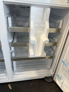 Frigidaire Gallery 36 in. 22 cu. ft. Counter-Depth 4-Door Refrigerator in Smudge-Proof Stainless Steel, ENERGY STAR! (BRAND NEW - SCRATCH/DENT)