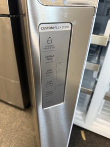 Frigidaire Gallery 36 in. 22 cu. ft. Counter-Depth 4-Door Refrigerator in Smudge-Proof Stainless Steel, ENERGY STAR! (BRAND NEW - SCRATCH/DENT)