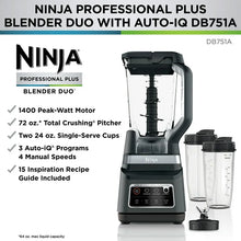 Ninja Professional Plus Blender DUO with Auto-iQ, Nutrient Extraction