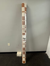 6'x9' Check Rectangular Woven Outdoor Area Rug Brown - Room Essentials - WE DO NOT SHIP!!