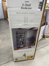 72" Loring 5 Shelf Ladder Bookshelf, Walnut! (NEW IN BOX)
