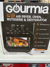 Gourmia All-in-One 14-Quart Air Fryer, Oven, Rotisserie, Dehydrator with Temperature Probe!! BRAND NEW!!