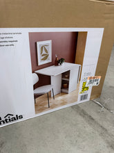 Drop Leaf Dining Table with Storage Shelves White - Room Essentials! (NEW IN BOX)