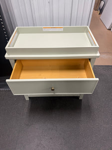 Graco Sasha 3 Drawer Infant Chest with Changing Topper, Sage!! NEW AND ASSEMBLED!!