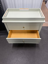 Graco Sasha 3 Drawer Infant Chest with Changing Topper, Sage!! NEW AND ASSEMBLED!!